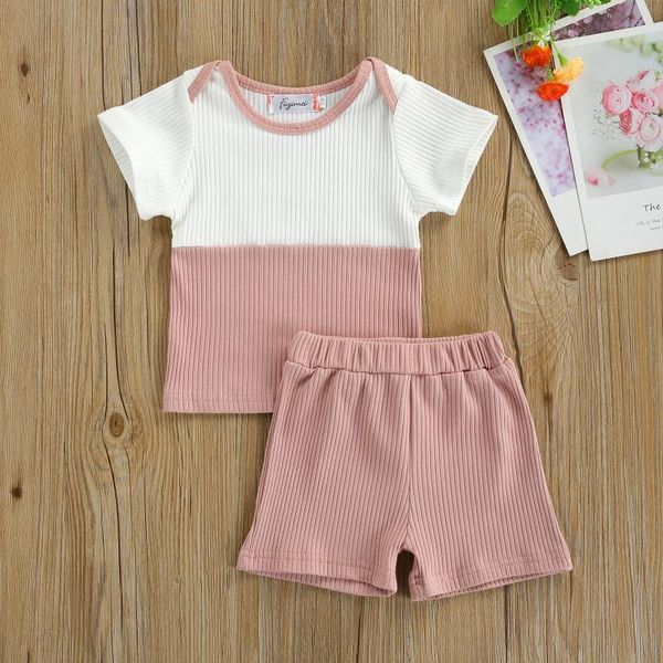 clothing sets 2pcs born baby girls boys fashion 2-piece outfit set short sleeve patchwork ribbed +shorts clothes for toddler kids, White
clothing sets 2pcs born baby girls boys fashion 2-piece outfit set short sleeve patchwork ribbed +shorts clothes for toddler kids, White