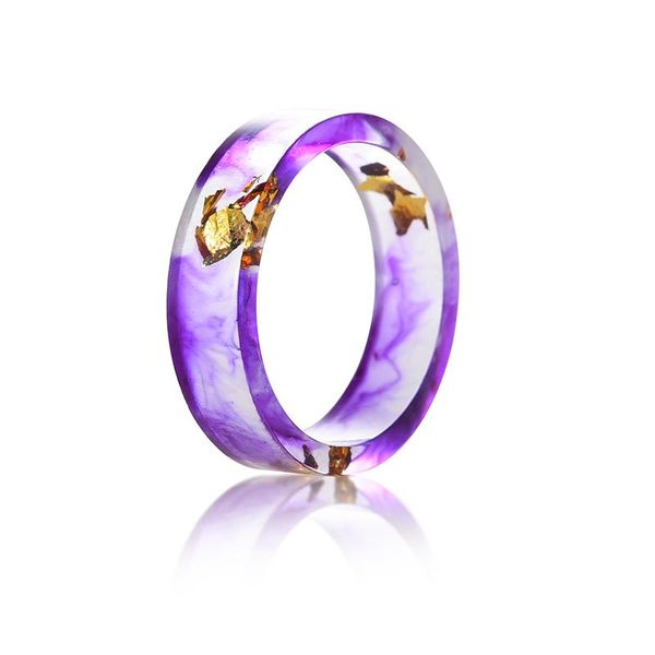 wedding rings metallic resin jewelry with gold foil paper inside fresh purple ring for women gift size6-11, Slivery;golden
wedding rings metallic resin jewelry with gold foil paper inside fresh purple ring for women gift size6-11, Slivery;golden