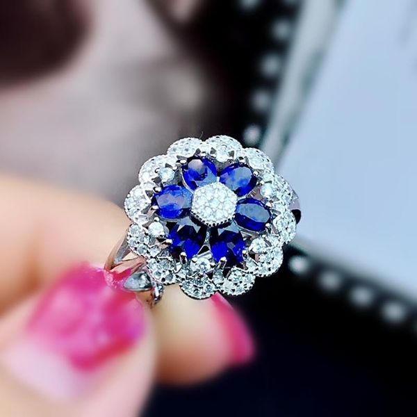 cluster rings natural real sapphire flower ring per jewelry 925 sterling silver 3*4mm 0.3ct*6pcs gemstone fine j212083, Golden;silver
cluster rings natural real sapphire flower ring per jewelry 925 sterling silver 3*4mm 0.3ct*6pcs gemstone fine j212083, Golden;silver