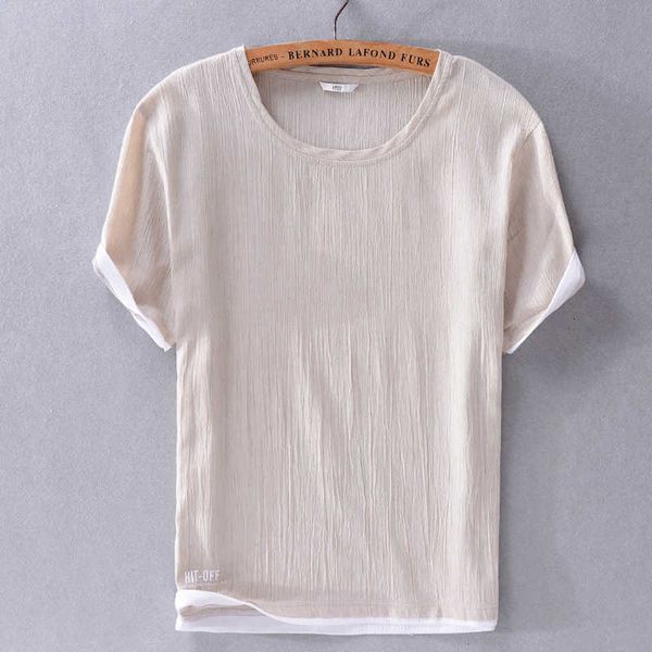 women's t-shirt vero algodo ocasional curto-de mangas compridas t-shirt respirvel tendncia dos homens cor pura t camisa de linho 05hb, White
women's t-shirt vero algodo ocasional curto-de mangas compridas t-shirt respirvel tendncia dos homens cor pura t camisa de linho 05hb, White