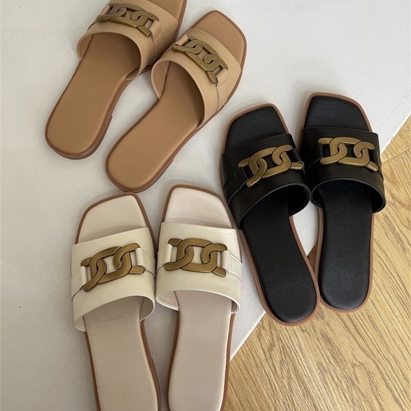 official website 70% off outlet temperament flat sandals soft sole leather slippers women's summer wear fashion new tx6132 factory sale, Black
official website 70% off outlet temperament flat sandals soft sole leather slippers women's summer wear fashion new tx6132 factory sale, Black