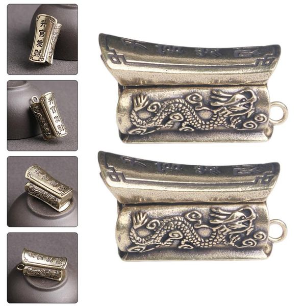 charms 2pcs chinese traditional coffin figurine brass statue craft carving plaything, Bronze;silver
charms 2pcs chinese traditional coffin figurine brass statue craft carving plaything, Bronze;silver