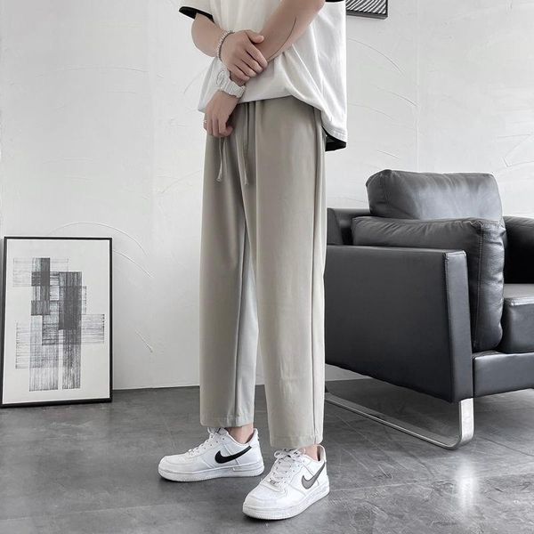 summer thin casual pants men's fashion apricot gray black suit men loose straight-leg mens dress m-2xl
summer thin casual pants men's fashion apricot gray black suit men loose straight-leg mens dress m-2xl