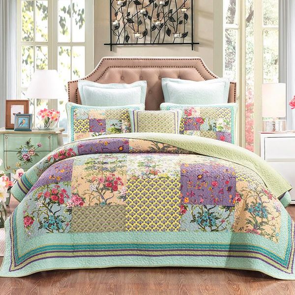 comforters & sets bedspread on the bed cotton quilt set 3 piece patchwork floral print king size coverlets green quilted blanket for
comforters & sets bedspread on the bed cotton quilt set 3 piece patchwork floral print king size coverlets green quilted blanket for
