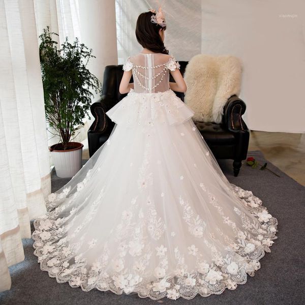 girl's dresses luxury flower girls lace ball gown appliques princess dress kids tailings evening gowns for first communion d136, Red;yellow
girl's dresses luxury flower girls lace ball gown appliques princess dress kids tailings evening gowns for first communion d136, Red;yellow