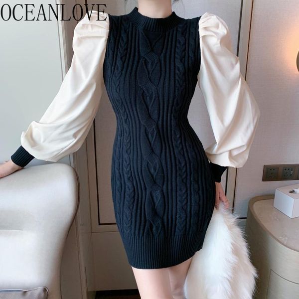 knitted women dress patchwork puff sleeve retro bodycon vestidos spring high waist femme robes 19566 210415, Black;gray
knitted women dress patchwork puff sleeve retro bodycon vestidos spring high waist femme robes 19566 210415, Black;gray