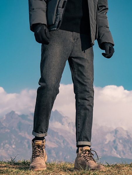 men slant pocket rolled hem loose fit straight leg jeans e0df#, Blue
men slant pocket rolled hem loose fit straight leg jeans e0df#, Blue