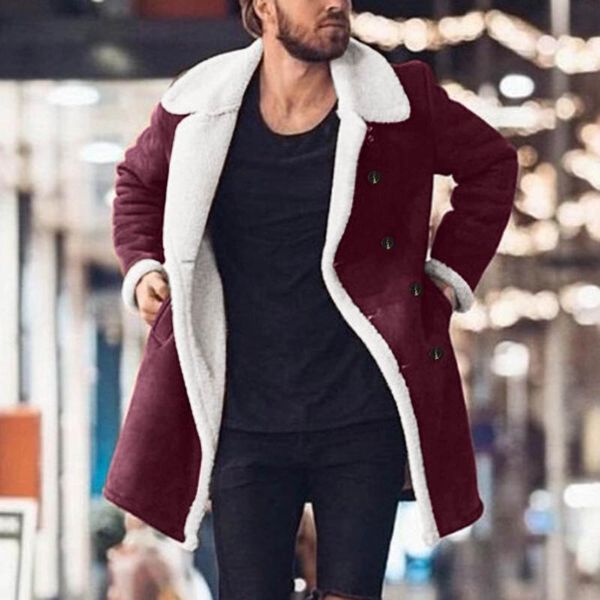 men's trench coats winter jacket warm turndown neck softshell for windproof soft coat single breasted shell outwear male, Tan;black
men's trench coats winter jacket warm turndown neck softshell for windproof soft coat single breasted shell outwear male, Tan;black