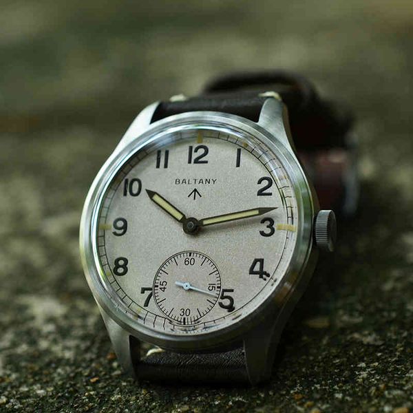 baltany 42mm watch small seconds sea gull st36 movement 316l steel swiss luminos leather strap mechanical military wristwatch, Silver
baltany 42mm watch small seconds sea gull st36 movement 316l steel swiss luminos leather strap mechanical military wristwatch, Silver