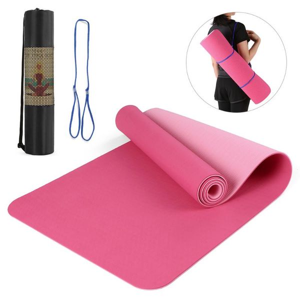 lixada 183*61*0.8cm portable double dual-colored yoga mat tpe anti-slip thicken sports with carrying strap and storage bag mats
lixada 183*61*0.8cm portable double dual-colored yoga mat tpe anti-slip thicken sports with carrying strap and storage bag mats