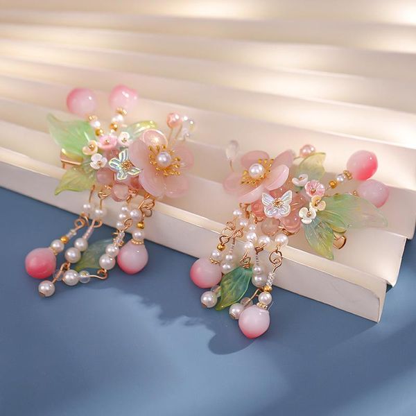 hair clips & barrettes girls flower hairpin tassel pins chinese style kids with beads hairgrips hanfu accessories for travel lb, Golden;silver
hair clips & barrettes girls flower hairpin tassel pins chinese style kids with beads hairgrips hanfu accessories for travel lb, Golden;silver