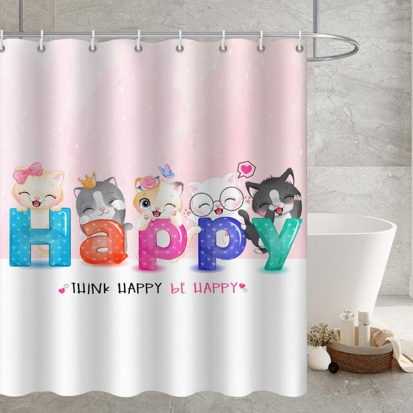 shower curtains cute cartoon kitten theme kawaii 3d printing curtain bathroom renovation home decoration
shower curtains cute cartoon kitten theme kawaii 3d printing curtain bathroom renovation home decoration
