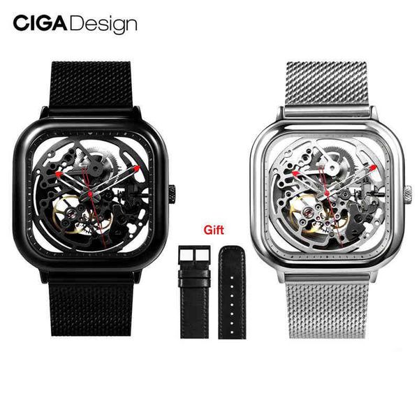 ciga design watch automatic hollowing mechanical fashion male square black silver, Slivery;brown
ciga design watch automatic hollowing mechanical fashion male square black silver, Slivery;brown
