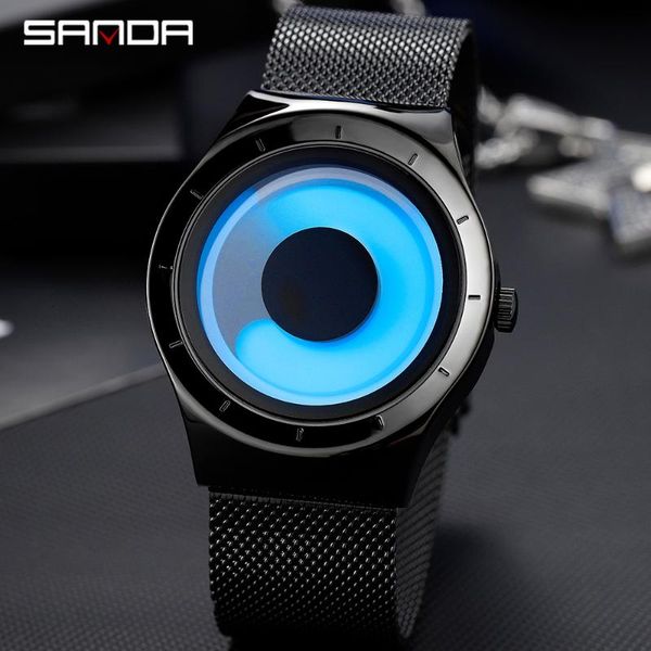 wristwatches sanda fashion waterproof men watch trend personality swirl contrast color gradient dial ther steel belt men's quartz, Slivery;brown
wristwatches sanda fashion waterproof men watch trend personality swirl contrast color gradient dial ther steel belt men's quartz, Slivery;brown