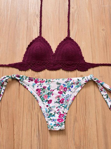 women's swimwear 2021floral printed bikini set high waist triangle swimsuit women burgundy push up sets summer biquini bathing suit, White;black
women's swimwear 2021floral printed bikini set high waist triangle swimsuit women burgundy push up sets summer biquini bathing suit, White;black