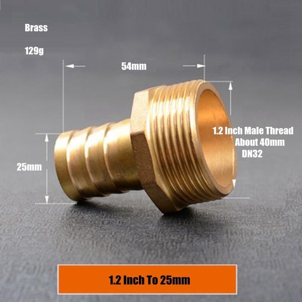 watering equipments 3pcs 1 1/4" 1.2 inch male thread to 25mm pagoda connectors copper/brass industry aquarium irrigation solar heater p
watering equipments 3pcs 1 1/4" 1.2 inch male thread to 25mm pagoda connectors copper/brass industry aquarium irrigation solar heater p