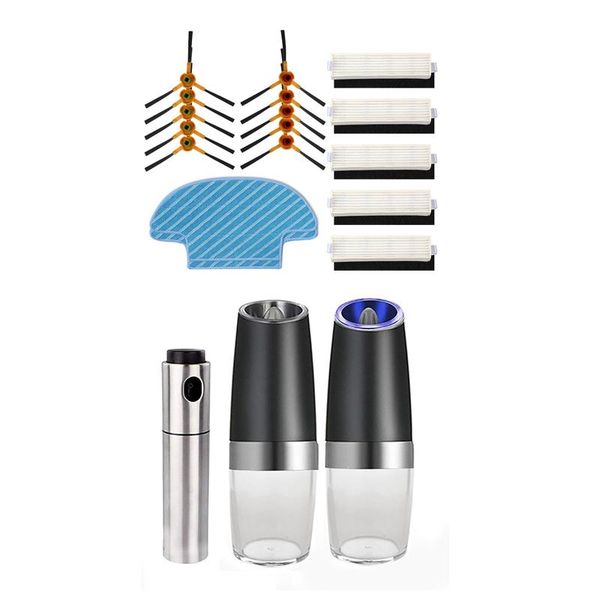 vacuum cleaners promotionmop cloth filter sponge side brushes set for ecovacs slim with oil spray bottle + salt and pepper grinder kit
vacuum cleaners promotionmop cloth filter sponge side brushes set for ecovacs slim with oil spray bottle + salt and pepper grinder kit