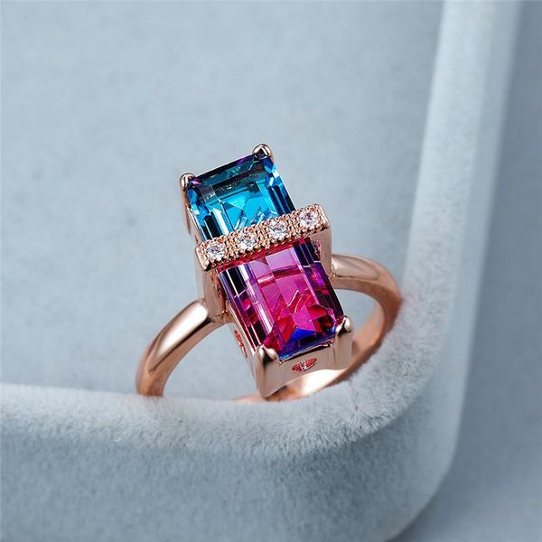wedding rings charm female blue purple rainbow stone for women vintage fashion rose gold color engagement ring jewelry, Slivery;golden
wedding rings charm female blue purple rainbow stone for women vintage fashion rose gold color engagement ring jewelry, Slivery;golden