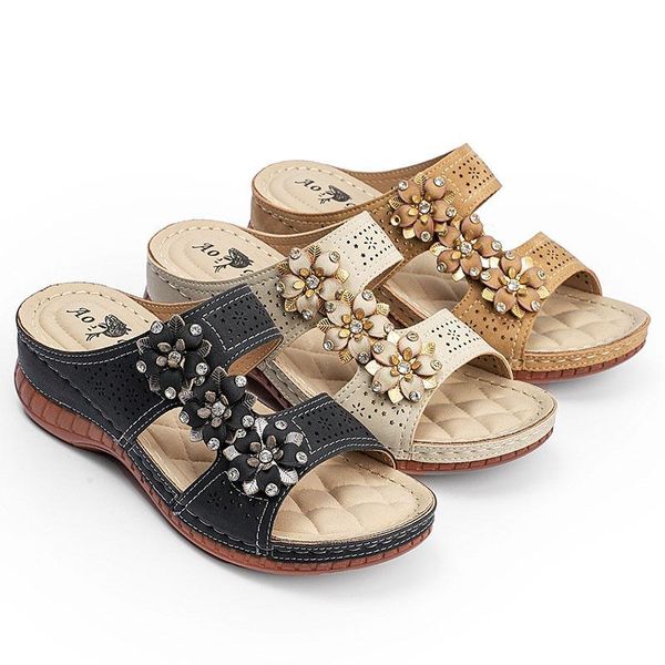 woman sandals shoes flats flip flops women bohemia style casual flat female women's beach slides footwear, Black
woman sandals shoes flats flip flops women bohemia style casual flat female women's beach slides footwear, Black