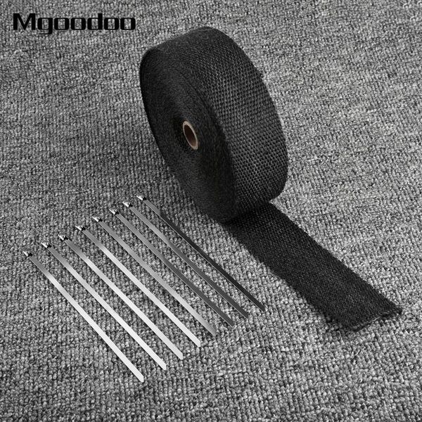 motorcycle exhaust system 5/10/15m header pipe tape heat insulating wrap resistant downpipe durable stainless steel ties black
motorcycle exhaust system 5/10/15m header pipe tape heat insulating wrap resistant downpipe durable stainless steel ties black