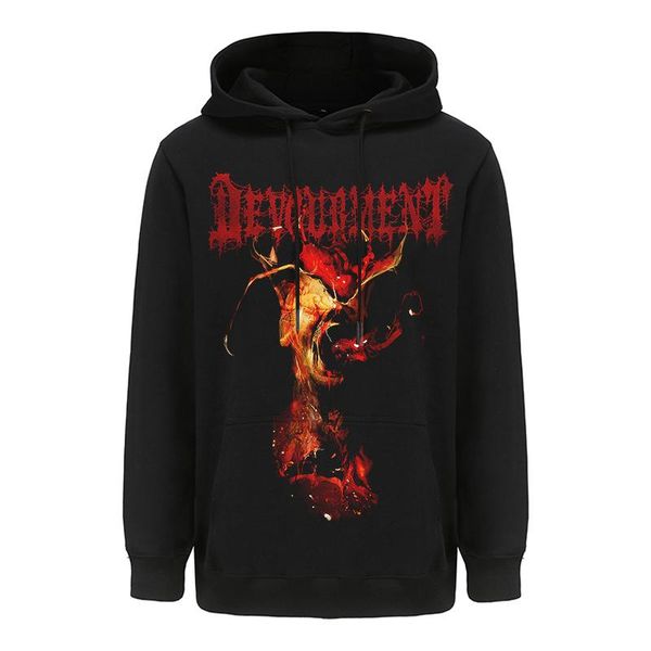 men's hoodies & sweatshirts bloodhoof devourment long sleeve cotton pullover hoodie, Black
men's hoodies & sweatshirts bloodhoof devourment long sleeve cotton pullover hoodie, Black
