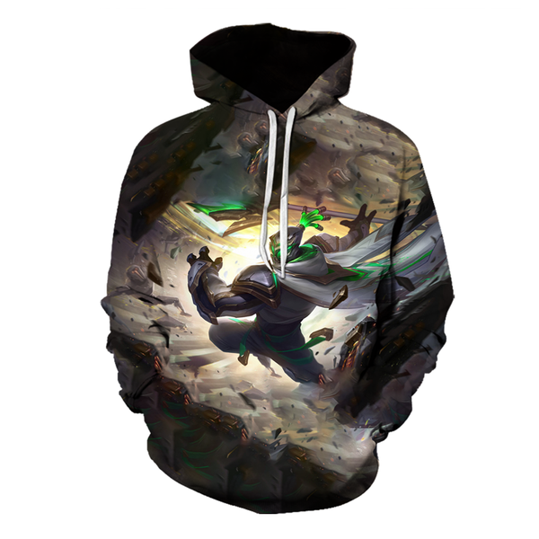 game league of legends jax pattern 3d printing hoodie lol sweatshirt men's women's fashion hoodie harajuku hip hop pullover loose, White;black
game league of legends jax pattern 3d printing hoodie lol sweatshirt men's women's fashion hoodie harajuku hip hop pullover loose, White;black