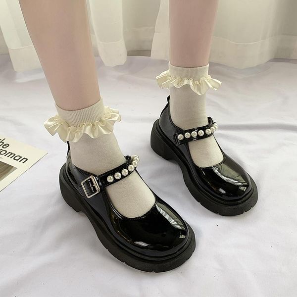 dress shoes 2021 classics black high heels women pumps fashion pearl decoration platform chunky round toe mary janes mujer
dress shoes 2021 classics black high heels women pumps fashion pearl decoration platform chunky round toe mary janes mujer