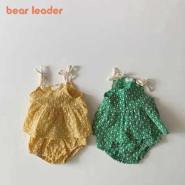 bear leader baby girls casual summer rompers fashion toddler kids princess floral vest and shorts clothes infant outfits 210708, White
bear leader baby girls casual summer rompers fashion toddler kids princess floral vest and shorts clothes infant outfits 210708, White