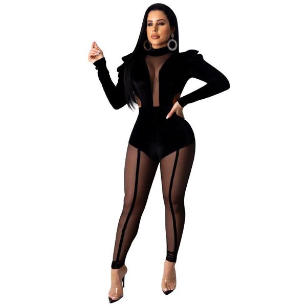 women's jumpsuits & rompers yooneedi 2021 spring design women 3 color solid o-neck full sleeve ladies wynz8257, Black;white
women's jumpsuits & rompers yooneedi 2021 spring design women 3 color solid o-neck full sleeve ladies wynz8257, Black;white