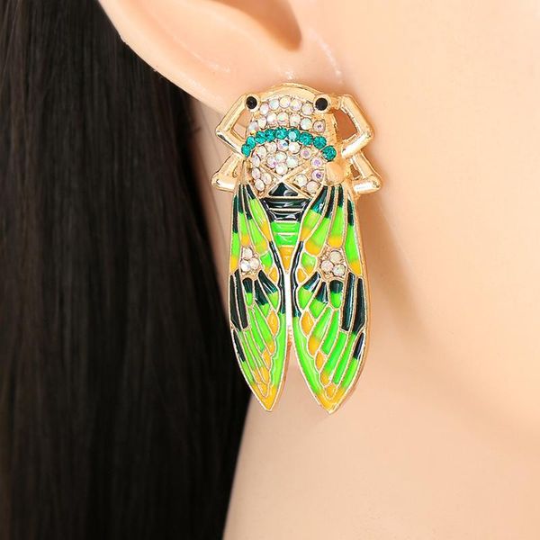 dangle & chandelier origin summer statement cicada insect earring for women multicolor bling rhinestone gold metal jewelry, Silver
dangle & chandelier origin summer statement cicada insect earring for women multicolor bling rhinestone gold metal jewelry, Silver