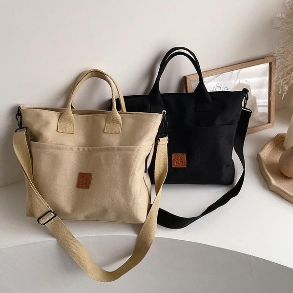 evening bags large capacity canvas handbag designer crossbody for women 2021 korean over students book messenger casual tote bag1
evening bags large capacity canvas handbag designer crossbody for women 2021 korean over students book messenger casual tote bag1