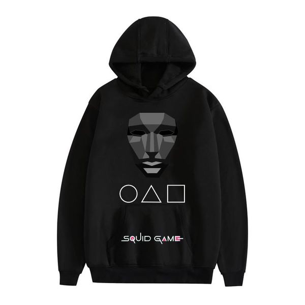 men's hoodies & sweatshirts squid games men women clothes autumn winter fleece hooded pullover number printed long sleeve pocket top, Black
men's hoodies & sweatshirts squid games men women clothes autumn winter fleece hooded pullover number printed long sleeve pocket top, Black