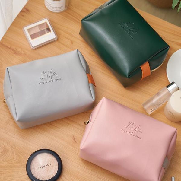 storage bags pu leather large-capacity portable travel waterproof cosmetic bag
storage bags pu leather large-capacity portable travel waterproof cosmetic bag