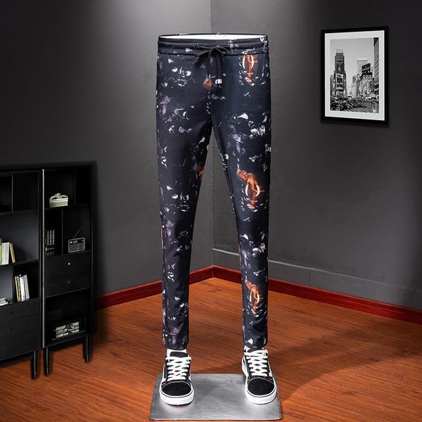 sweat high track quality for men streetwear comfortable cool pencil pants men's casual full length trousers 1017, Black
sweat high track quality for men streetwear comfortable cool pencil pants men's casual full length trousers 1017, Black
