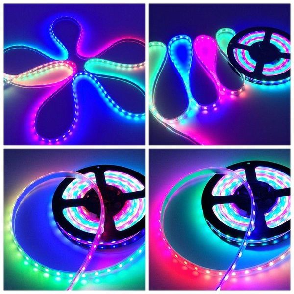 strips ws2811 ic led strip light rgb dream magic color 5m 30/60leds/m dc 12v
strips ws2811 ic led strip light rgb dream magic color 5m 30/60leds/m dc 12v