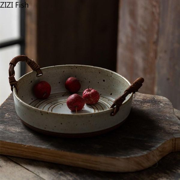 dishes & plates ceramic dinner plate with handle fruit dessert japanese style home restaurant kitchen creative tableware serving tray
dishes & plates ceramic dinner plate with handle fruit dessert japanese style home restaurant kitchen creative tableware serving tray