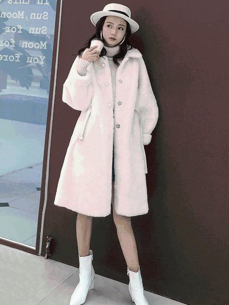 women's fur & faux 2021 real natural merino sheep double-faced coat winter jacket women belt mink collar genuine leather outerwear, Black
women's fur & faux 2021 real natural merino sheep double-faced coat winter jacket women belt mink collar genuine leather outerwear, Black