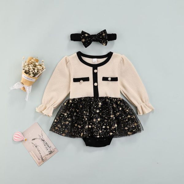 rompers born star print outfits baby girls color block puff sleeve round neck dresses bow headband body suits, Blue
rompers born star print outfits baby girls color block puff sleeve round neck dresses bow headband body suits, Blue