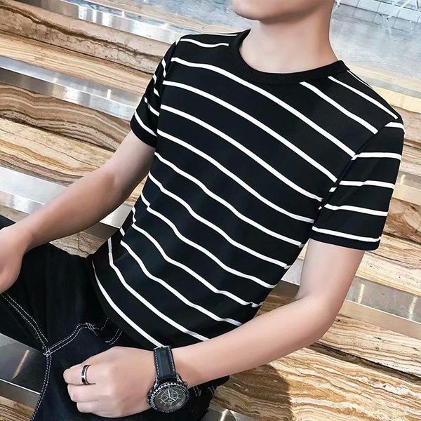 men's t-shirts black fashion t shirt mens cotton tshirt striped for men tee summer japanese casual streetwear fitness tees oversized, White;black
men's t-shirts black fashion t shirt mens cotton tshirt striped for men tee summer japanese casual streetwear fitness tees oversized, White;black