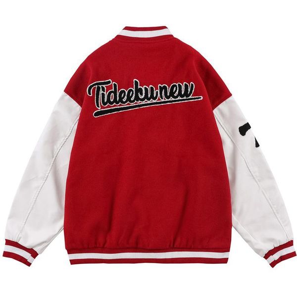 luxury brand jackets men's broken heart embroidery varsity jacket coat men women patchwork hip hop streetwear harajuku r, Black;brown
luxury brand jackets men's broken heart embroidery varsity jacket coat men women patchwork hip hop streetwear harajuku r, Black;brown