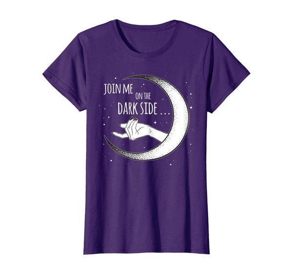 witch's moon - join me on the dark side - occult, mystic t-shirt, White;black
witch's moon - join me on the dark side - occult, mystic t-shirt, White;black