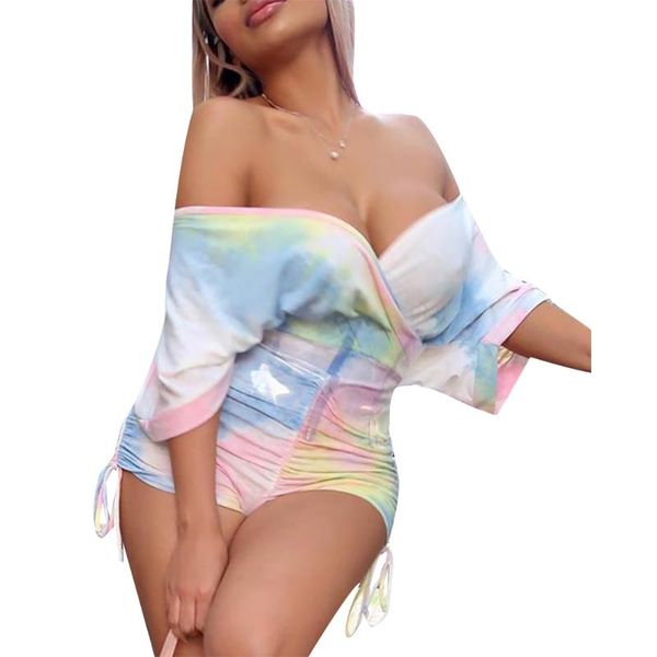 womens bodycon tie dye rompers one piece jumpsuit fashion party clothes clubwear 2021 summer short sleeve jumpsuits overalls women's &, Black;white
womens bodycon tie dye rompers one piece jumpsuit fashion party clothes clubwear 2021 summer short sleeve jumpsuits overalls women's &, Black;white