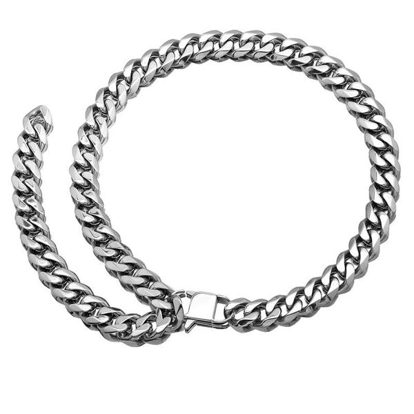 chains adjustable heavy miami cuban link chain necklace choker with hip hop tail 18-30inch 316l stainless steel curb rapper jewelry, Silver
chains adjustable heavy miami cuban link chain necklace choker with hip hop tail 18-30inch 316l stainless steel curb rapper jewelry, Silver
