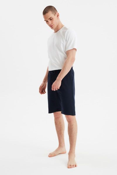 men's shorts trendyol navy blue-gray 2'li & bermuda thmss21sr0616, White;black 
men's shorts trendyol navy blue-gray 2'li & bermuda thmss21sr0616, White;black