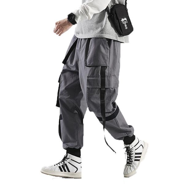 men's pants favocent 2021 mens harem wide leg baggy pencil pant streetwear ribbons male camouflage side-pockets joggers trousers, Black
men's pants favocent 2021 mens harem wide leg baggy pencil pant streetwear ribbons male camouflage side-pockets joggers trousers, Black