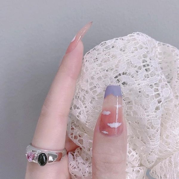 false nails 24pcs patch white clouds butterfly printed glue type long paragraph fashion manicure full nail tips, Red;gold
false nails 24pcs patch white clouds butterfly printed glue type long paragraph fashion manicure full nail tips, Red;gold