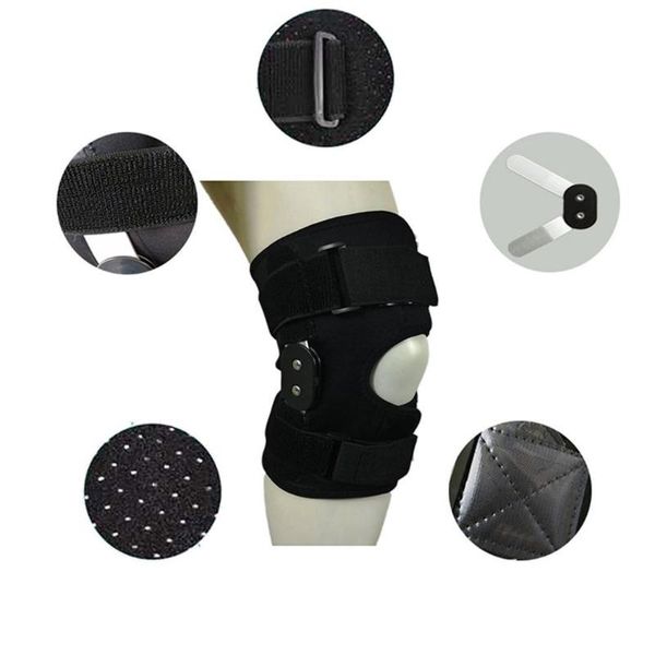 elbow & knee pads adjustable hinged support brace black protection pad, Black;gray
elbow & knee pads adjustable hinged support brace black protection pad, Black;gray