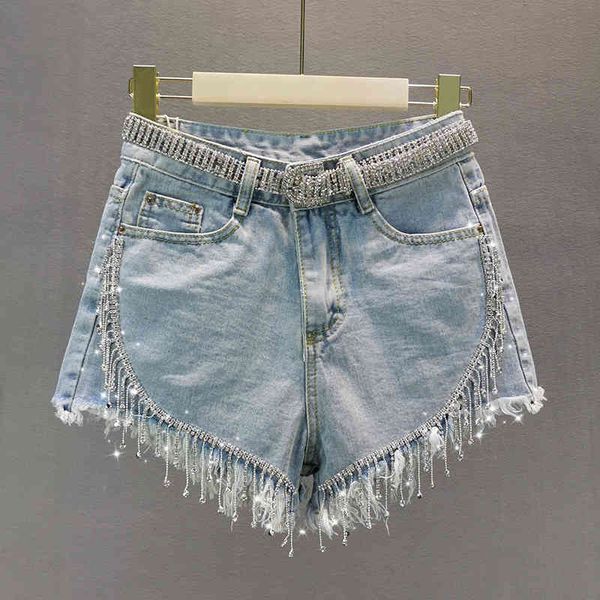 luxury style summer women's diamond tassel denim shorts jeans fashion girls ladies all-match trousers a3745 210428, White;black
luxury style summer women's diamond tassel denim shorts jeans fashion girls ladies all-match trousers a3745 210428, White;black