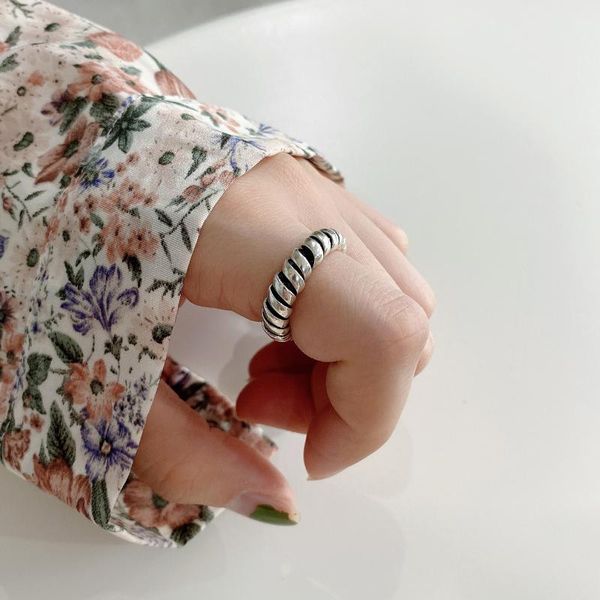 korean style 925 sterling silver handmade twisted fries ring minimalist female design sense ins net red wedding rings, Slivery;golden
korean style 925 sterling silver handmade twisted fries ring minimalist female design sense ins net red wedding rings, Slivery;golden