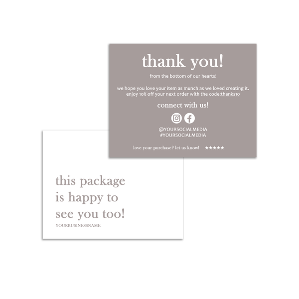 greeting cards personalized business thank you card for purchasing the small bag
greeting cards personalized business thank you card for purchasing the small bag